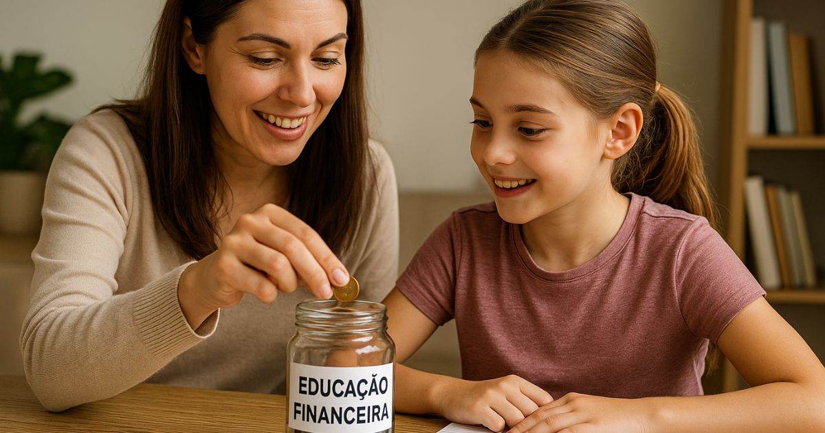 Educação Financeira para Filhos: Como Criar Crianças Financeiramente Responsáveis em 2025