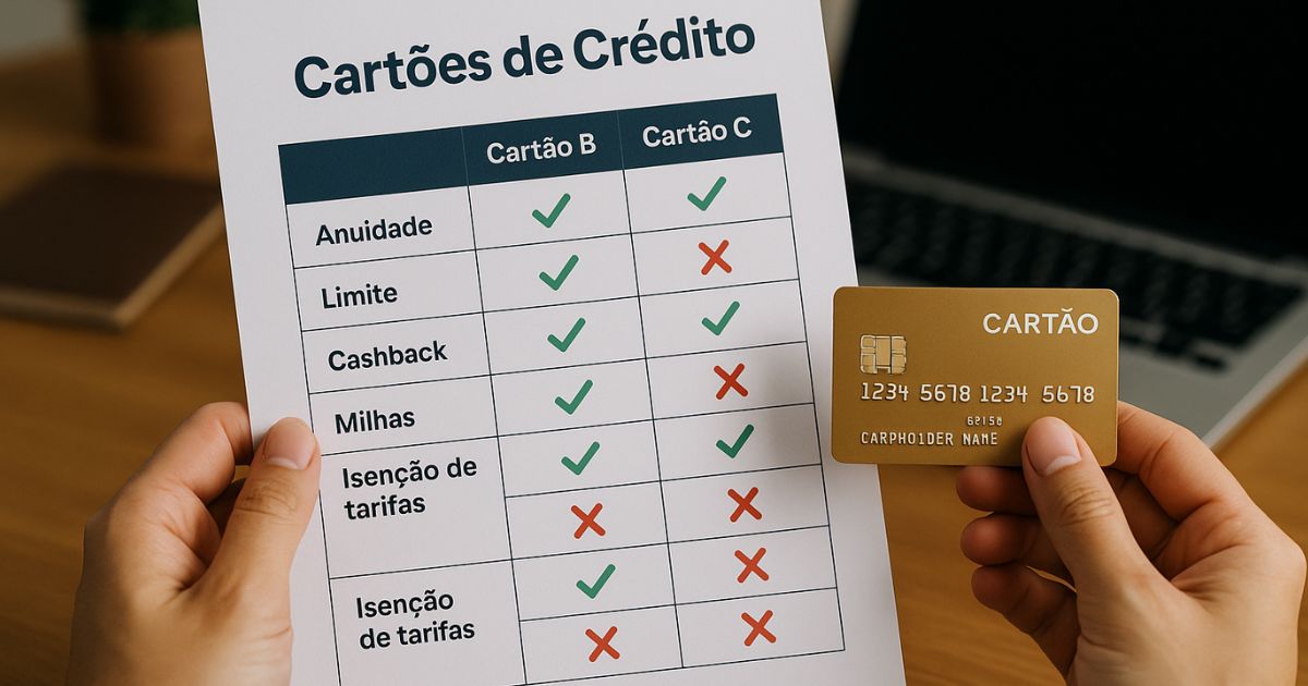 Como Escolher o Melhor Cartão de Crédito para seu Perfil em 2025